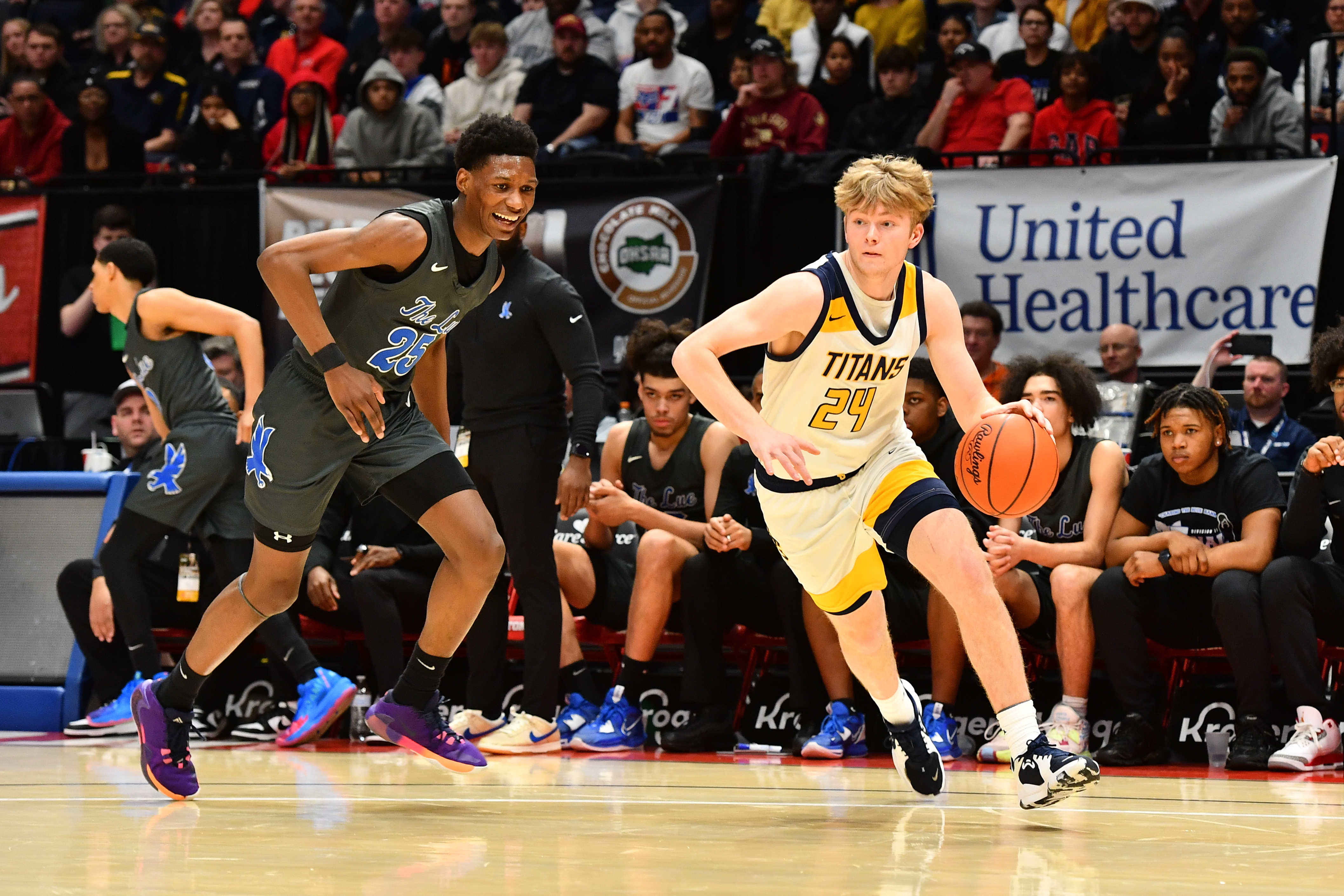 Lutheran East vs Ottawa-Glandorf boys basketball state championship Ben Jackson11